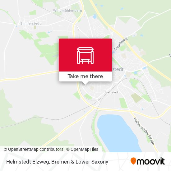Helmstedt Elzweg map