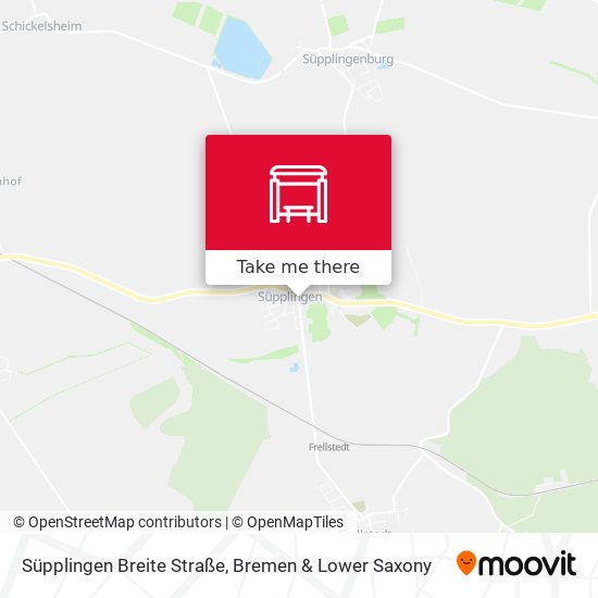 Süpplingen Breite Straße map