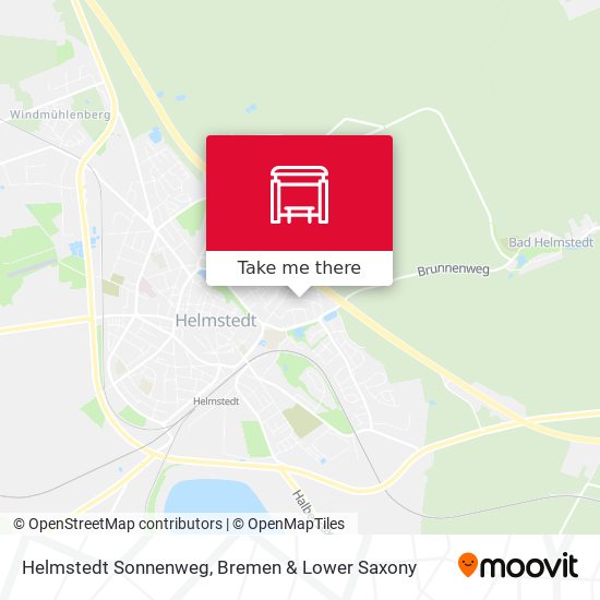 Helmstedt Sonnenweg map