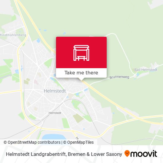 Helmstedt Landgrabentrift map