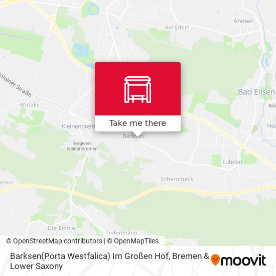 Barksen(Porta Westfalica) Im Großen Hof map