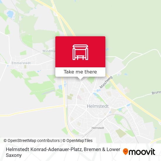Helmstedt Konrad-Adenauer-Platz map