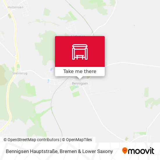 Bennigsen Hauptstraße map