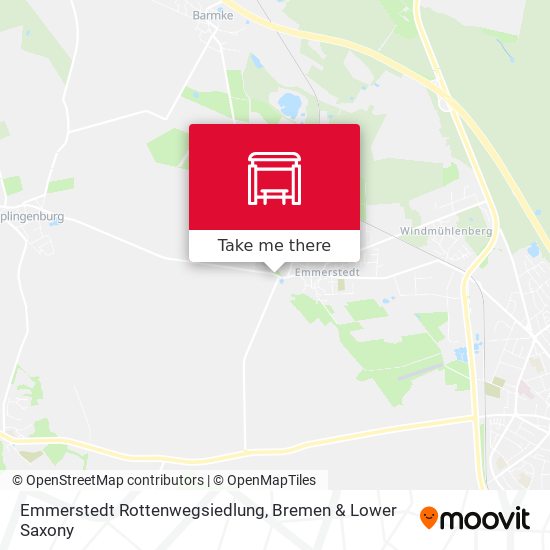 Emmerstedt Rottenwegsiedlung map