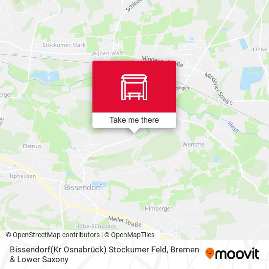 Bissendorf(Kr Osnabrück) Stockumer Feld map