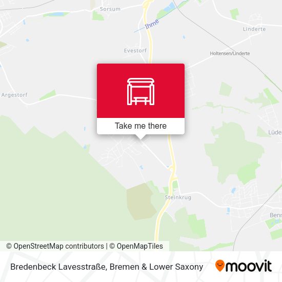 Bredenbeck Lavesstraße map
