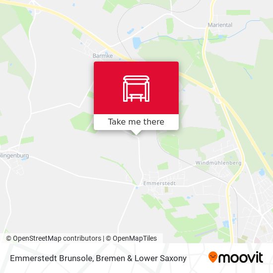 Emmerstedt Brunsole map