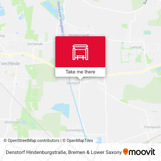 Карта Denstorf Hindenburgstraße