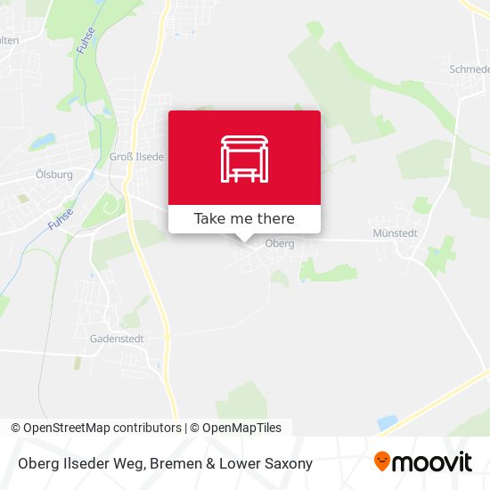 Oberg Ilseder Weg map