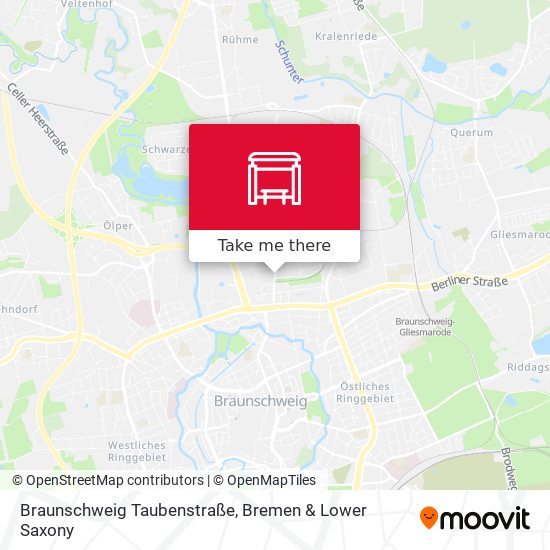 Braunschweig Taubenstraße map