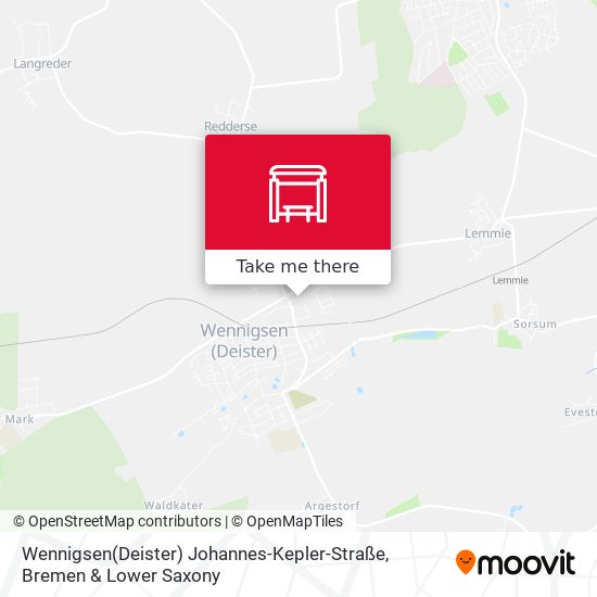 Wennigsen(Deister) Johannes-Kepler-Straße map