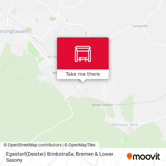 Egestorf(Deister) Brinkstraße map