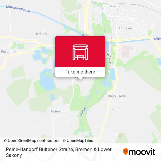 Peine-Handorf Bültener Straße map