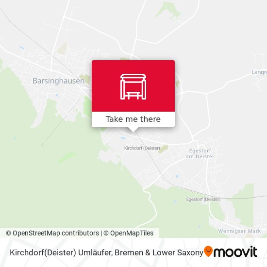 Kirchdorf(Deister) Umläufer map
