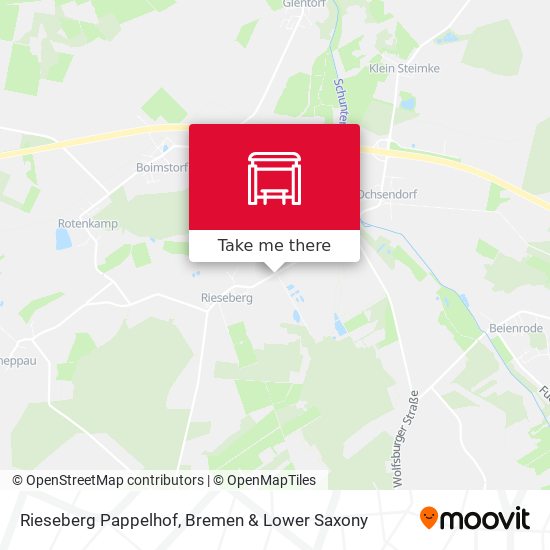Rieseberg Pappelhof map
