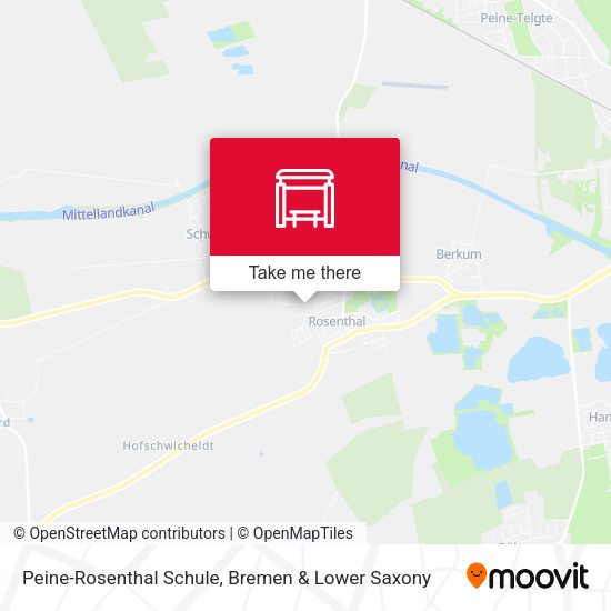Peine-Rosenthal Schule map