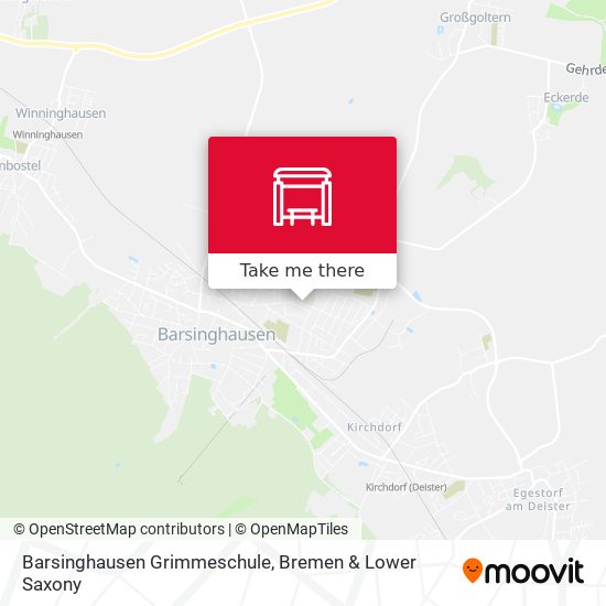 Barsinghausen Grimmeschule map
