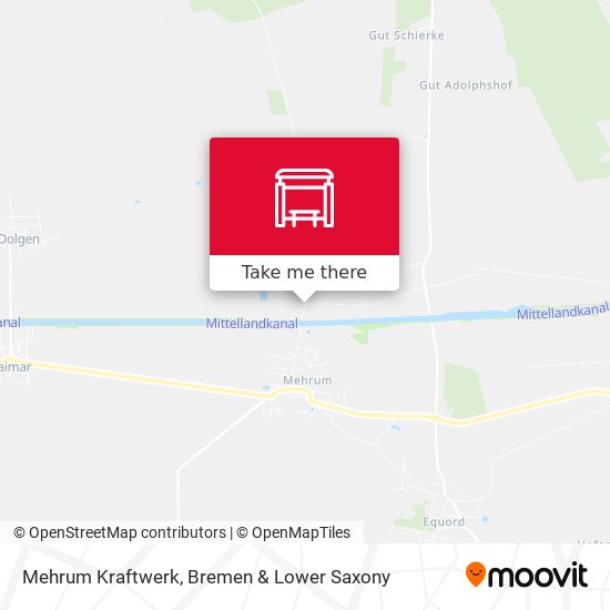 Mehrum Kraftwerk map
