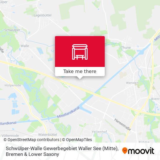 Schwülper-Walle Gewerbegebiet Waller See (Mitte) map