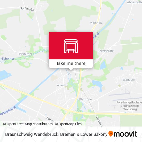 Braunschweig Wendebrück map