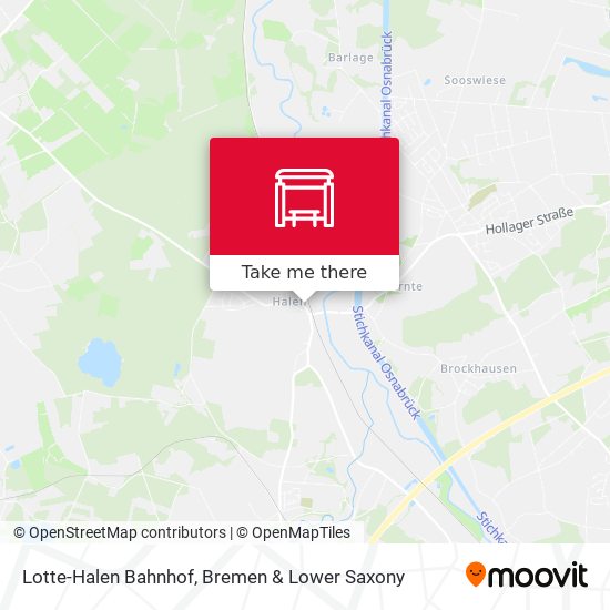 Lotte-Halen Bahnhof map