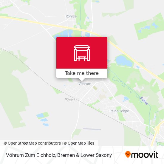Vöhrum Zum Eichholz map