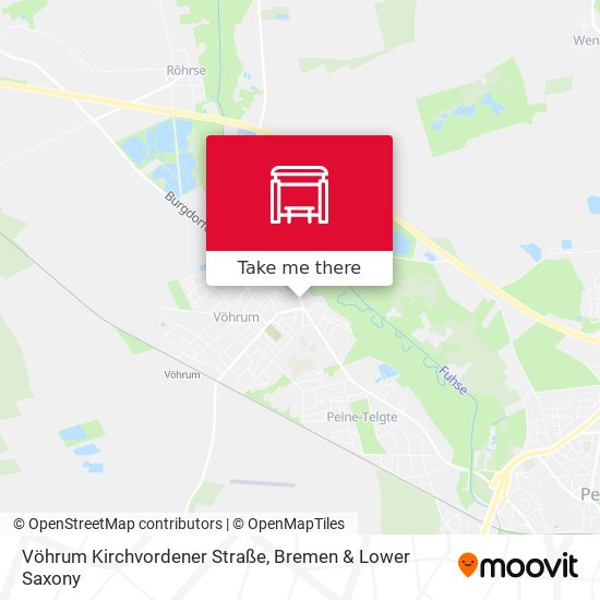 Vöhrum Kirchvordener Straße map