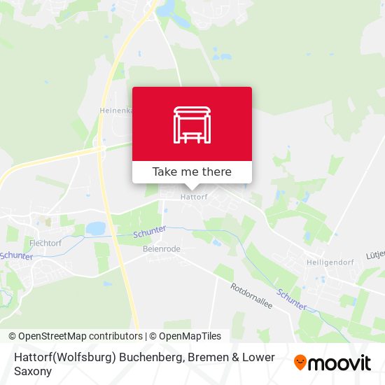 Hattorf(Wolfsburg) Buchenberg map