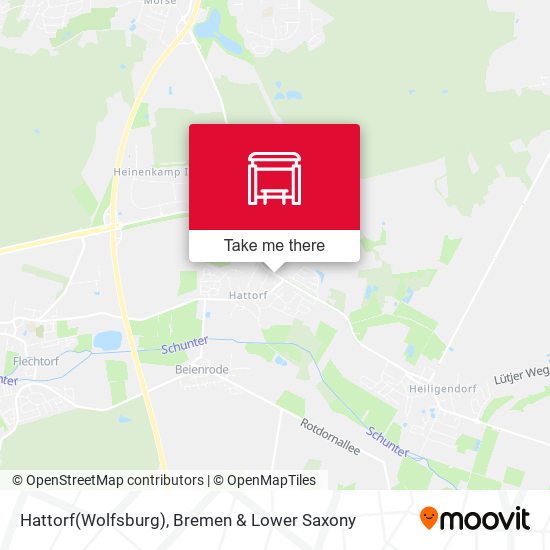 Hattorf(Wolfsburg) map