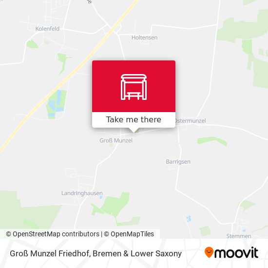 Groß Munzel Friedhof map