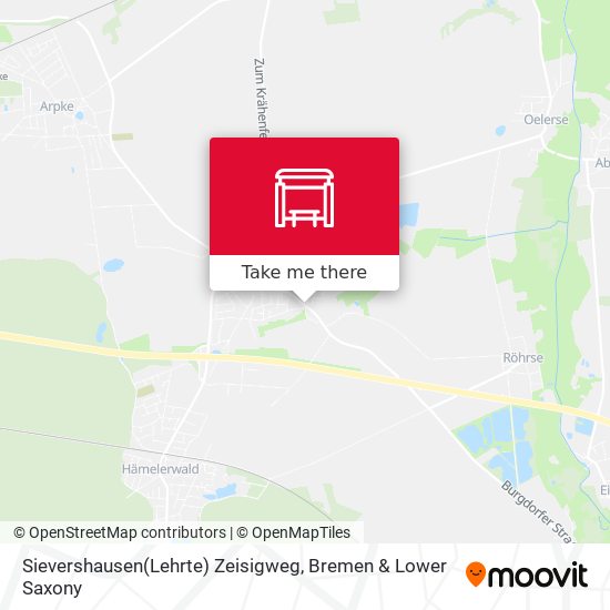 Sievershausen(Lehrte) Zeisigweg map