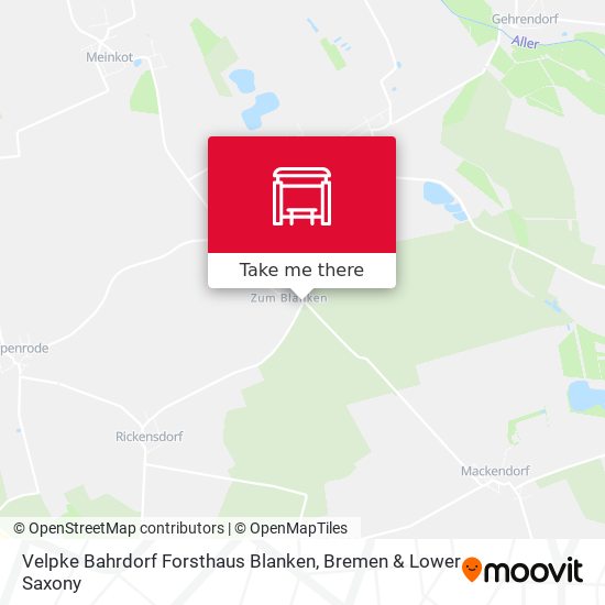 Velpke Bahrdorf Forsthaus Blanken map