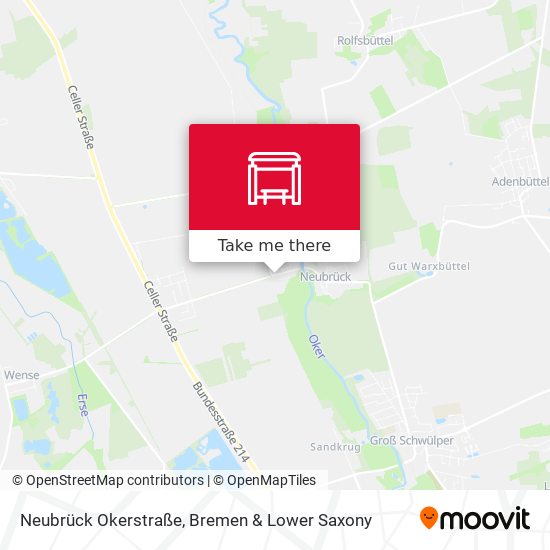 Neubrück Okerstraße map
