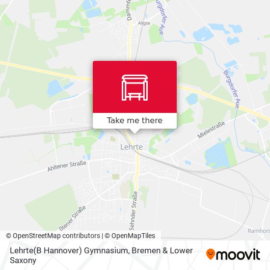 Lehrte(B Hannover) Gymnasium map