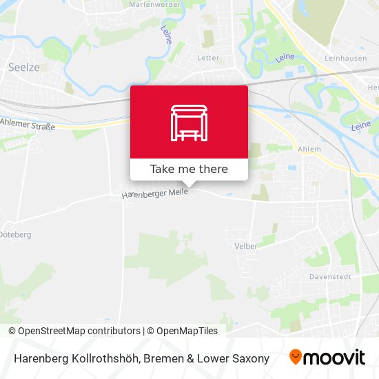 Harenberg Kollrothshöh map