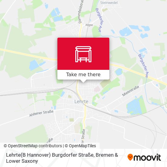Lehrte(B Hannover) Burgdorfer Straße map