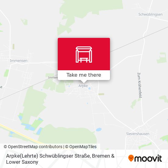 Arpke(Lehrte) Schwüblingser Straße map