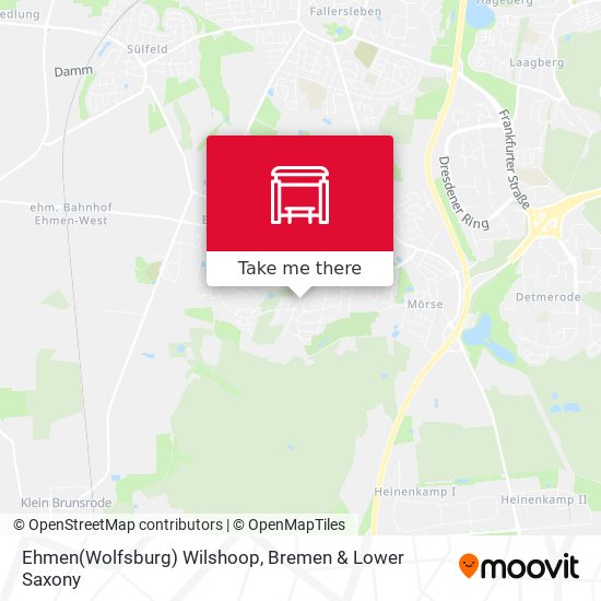 Ehmen(Wolfsburg) Wilshoop map