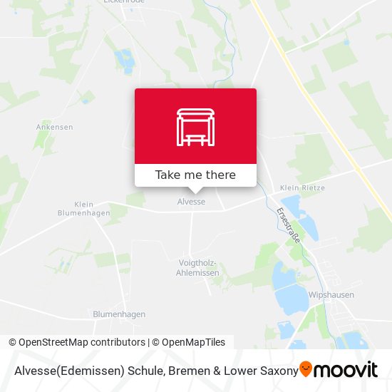 Alvesse(Edemissen) Schule map