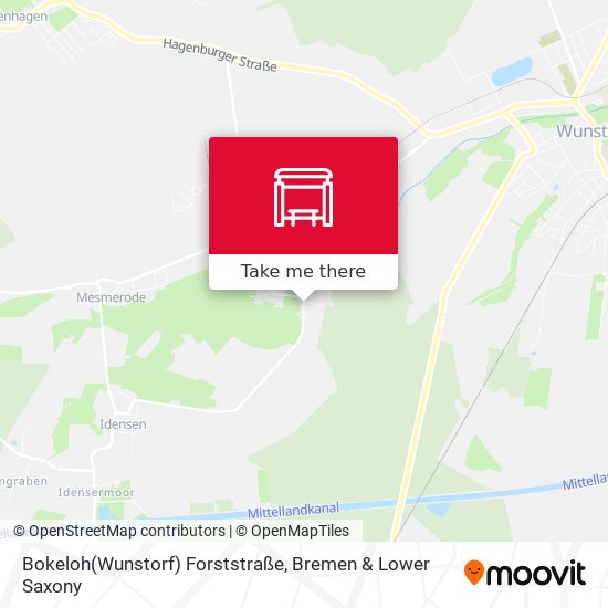 Bokeloh(Wunstorf) Forststraße map