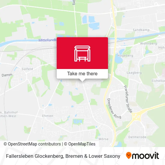 Карта Fallersleben Glockenberg