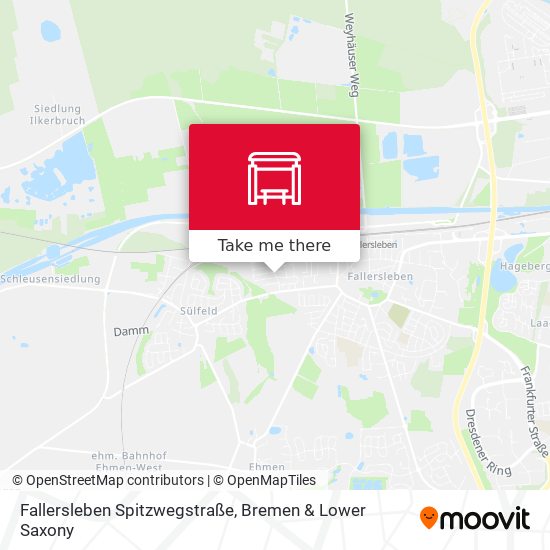 Fallersleben Spitzwegstraße map