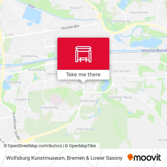 Wolfsburg Kunstmuseum map