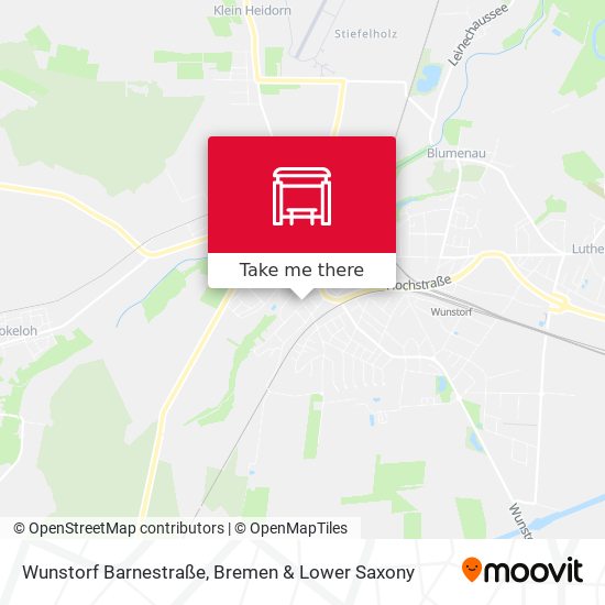 Wunstorf Barnestraße map