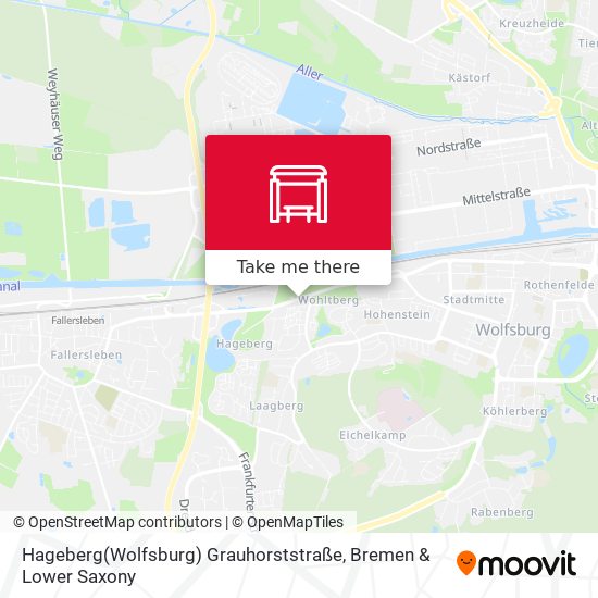 Hageberg(Wolfsburg) Grauhorststraße map
