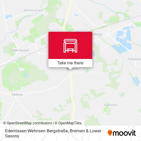 Edemissen-Wehnsen Bergstraße map