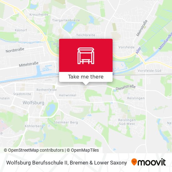Wolfsburg Berufsschule II map