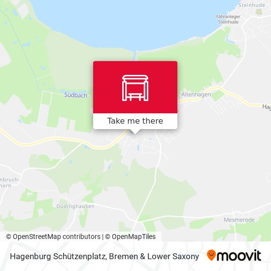 Hagenburg Schützenplatz map