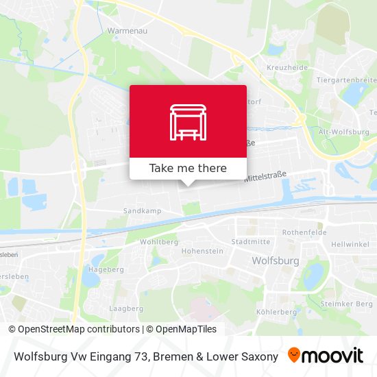 Wolfsburg Vw Eingang 73 map