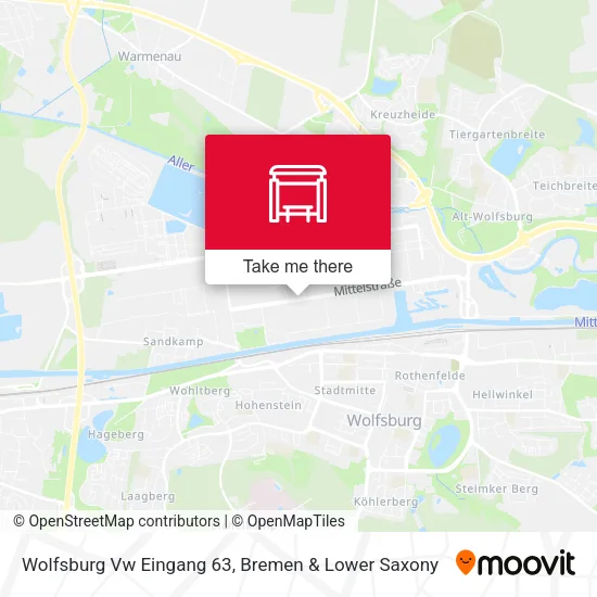 Wolfsburg Vw Eingang 63 map